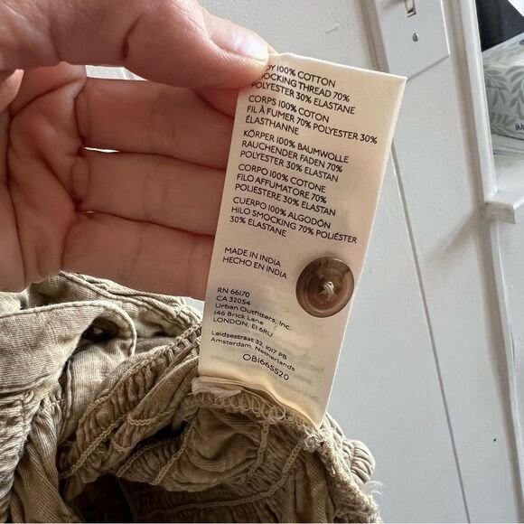 Anthropologie Pilcro Smocked Shacket - Picture 12 of 15